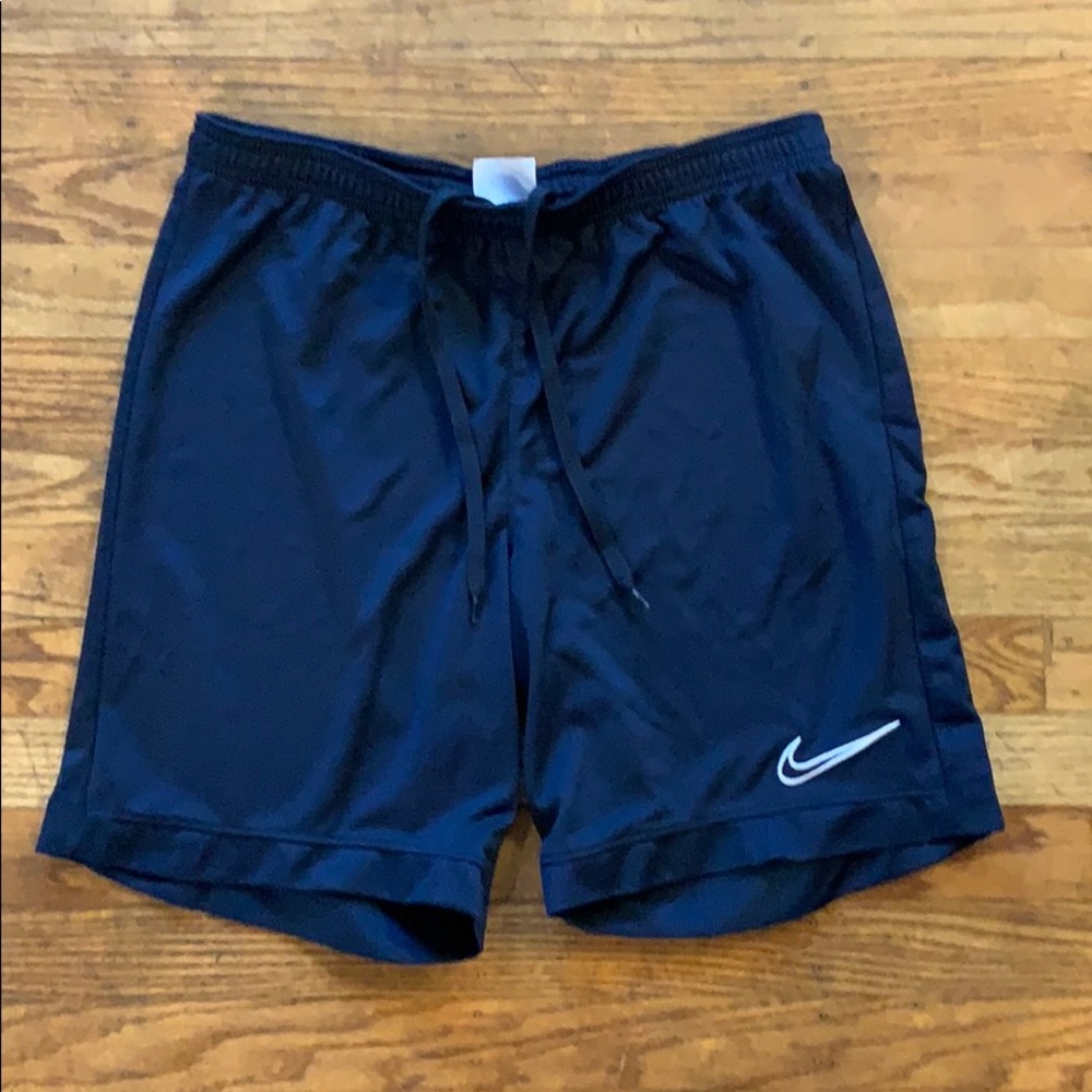 Nike swoosh shorts navy